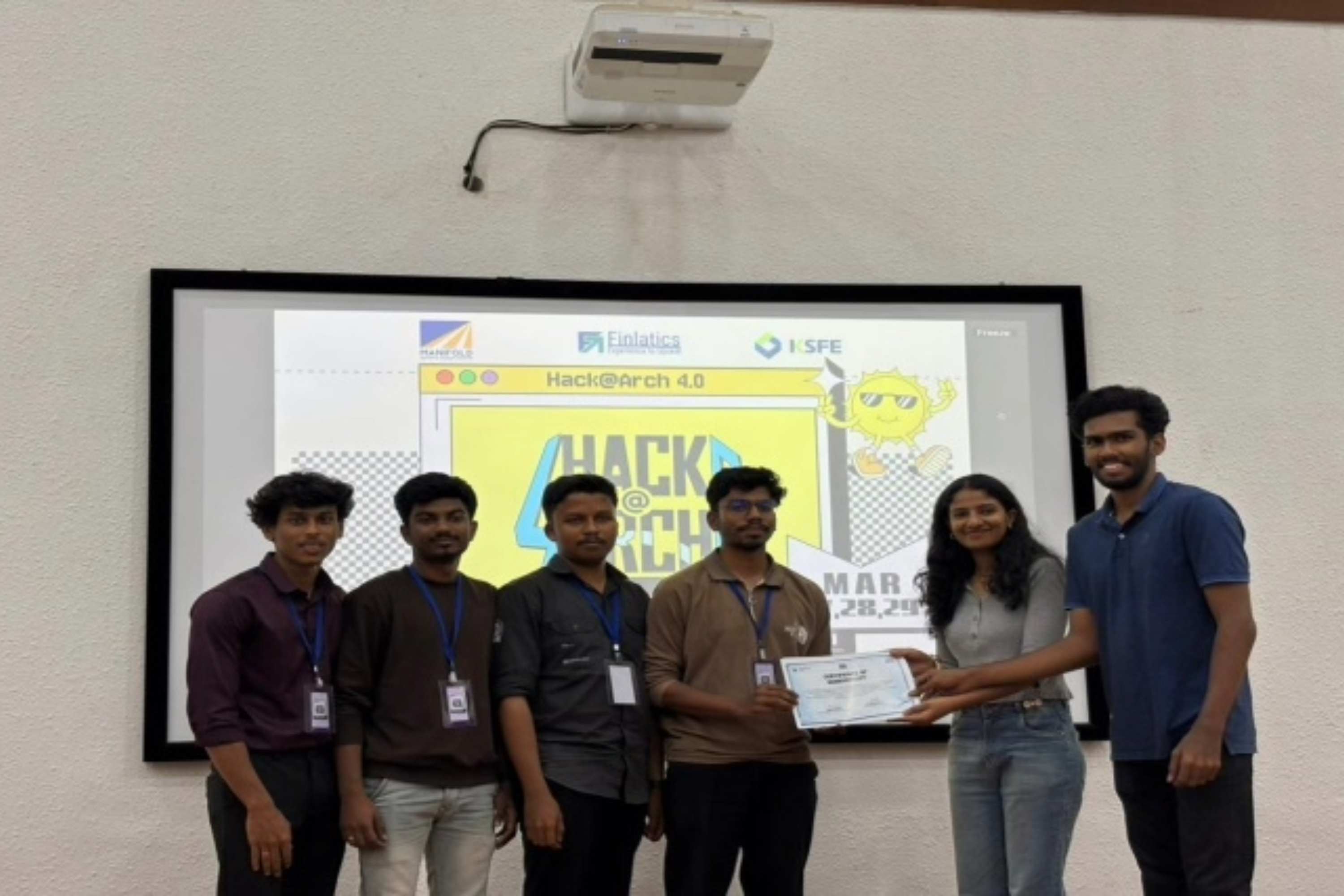 Hack@Arch 4.0 - Government Engineering College, Thrissur - 27.03.2026 – 29.03.2026